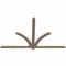 Ekena Millwork Redmond Smooth Timber Gable Bracket, Douglas Fir, 84"W x 53"H x 1 1/2"D x 3 1/2"F, 15/12 Pitch GBW084X53X0204RED00SDF - alternate 2